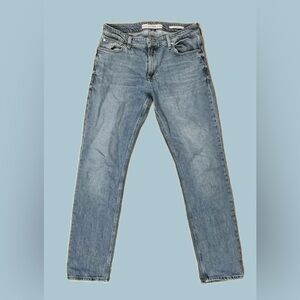 Guess Women's Light Blue Straight-Leg Jeans